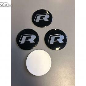 Foto inzerátu Středové pokličky / samolepky alu kol R-line černé