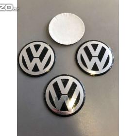 60 mm Středové pokličky / samolepky alu kola -  VW / 15847645