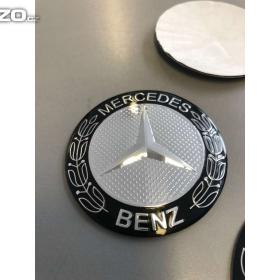 Foto inzerátu Středové pokličky /samolepky alu kola Mercedes černé 56