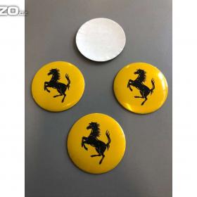 Středové pokličky / samolepky alu kola FERRARI 56 mm / 15889323