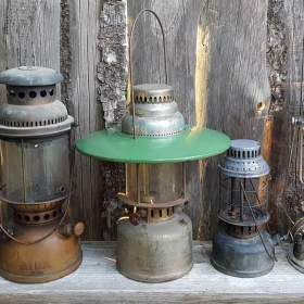 Fotka k inzerátu Koupím staré tlakové / benzínové / plynové / lihové lampy / petrolejky / lucerny / 15905160