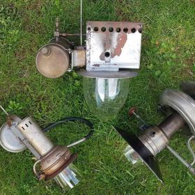 Foto inzerátu Koupím staré tlakové / benzínové / plynové / lihové lampy / petrolejky / lucerny