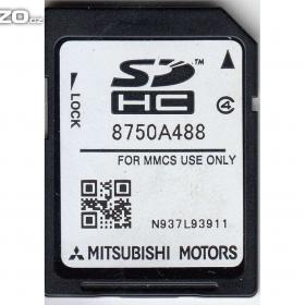 Mapy SD karta Mitsubishi MMCS -  Europa 2023A / 15930918