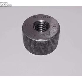Závitový kroužek mezní Tr 20x4, Mzk (č.19), 0-  dobrý rozměr / 15987320