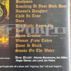 Foto inzerátu VIDEOKAZETA VHS - DEEP PURPLE / Come Hell Or High Water