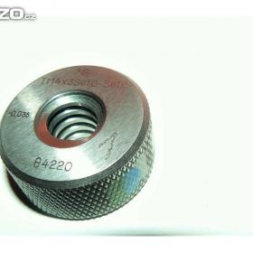 Fotka k inzerátu Závitový kroužek mezní Tr 14x3 Se10- Se12, dobrá strana, ČR / 18456617