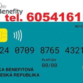 Foto inzerátu Koupím Flexipass, Edenred MULTI, Unišek+, karty, stravenky na jídlo