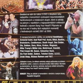 Foto inzerátu DVD - BANG YOUR HEAD!!! - FESTIVAL (2 DVD)