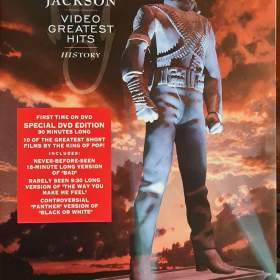 Fotka k inzerátu DVD -  MICHAEL JACKSON / History -  Video Greatest Hits / 16005558