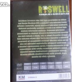 Foto inzerátu DVD - ROSWELL - KAMUFLÁŽ A BLÍZKÁ SETKÁNÍ