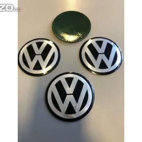 Fotka k inzerátu 80 mm Středové pokličky / samolepky alu kola -  VW / 15882883