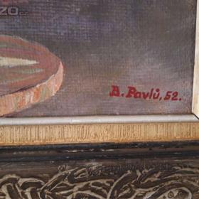 Foto inzerátu Kytice na plátně