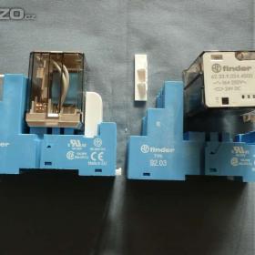 Foto inzerátu Relé a patice Finder