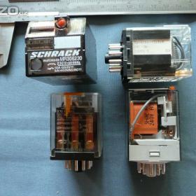 Foto inzerátu Relé a patice Allen bradley, Phoenix contact, Schrack, ABB, Finder, Sprecher-Schuh,Tele