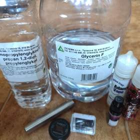 Foto inzerátu Kazeta e-cigaret, Glycerin, Monopropylen..