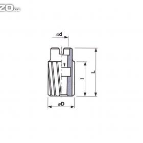 Foto inzerátu Výstružník 40 mm N 1-T6  strojní nástrčný HSS, ČSN 221432