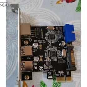 Síťová karta s 2X USB 3.0 / 16120393