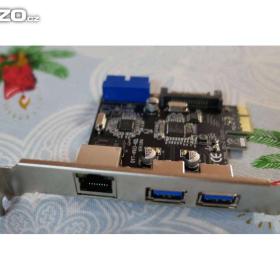Foto inzerátu Síťová karta s 2X USB 3.0