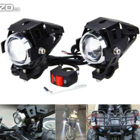 Supersilná led U7 přídavná světla se snadnou instalací na váš motocykl / ATV / skůtr. / 16135366