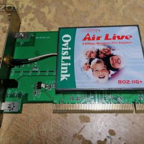 Foto inzerátu OvisLink AirLive WL-8000PCI WiFi