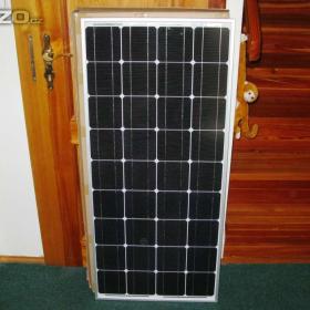 Fotka k inzerátu Solární panel fotovoltaický monokrystal 100W -  12V  / 16298955
