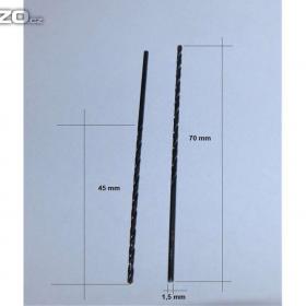 Foto inzerátu Vrták 1,5 mm s válcovou stopkou, dlouhý HSS, ČSN 221125