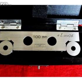 Fotka k inzerátu SINUSOVÉ PRAVÍTKO 100 mm- orig. Fr. KEILPART & amp; amp;  Co. SUHL / 14550090