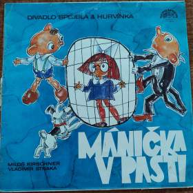 Foto inzerátu LP a SP - pohádky - Maxipes Fík, Hurvínek, Kocour Mikeš, Šmoulové