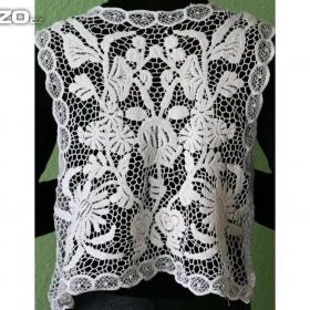 Foto inzerátu Vesta z gipýrské krajky vel.48-52