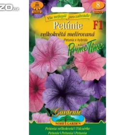 Foto inzerátu Petúnie velkokvětá melírovaná, Prime Time (semena) www.levna-semena.cz