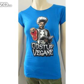 Nové tričko s potiskem odstup vegane Bastard / 16655341