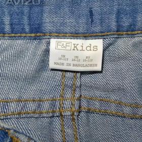 Foto inzerátu Modré riflové kraťasy F&F vel. 146