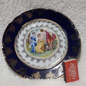 Foto inzerátu Velký talíř Tři grácie - Porcelánka THUN (338)