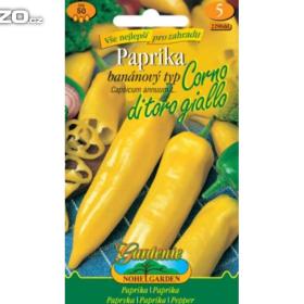 Paprika banánová, Corno di toro giallo (semena) levna- semena. cz / 16935759