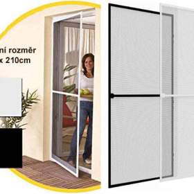 Fotka k inzerátu Síť do dveří proti hmyzu -  materiál hliník -  nová nepoužitá / 19662740