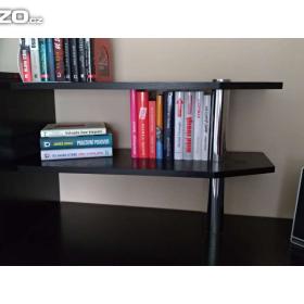 Foto inzerátu Černobílá starší obývací stěna + černý Tv stolek