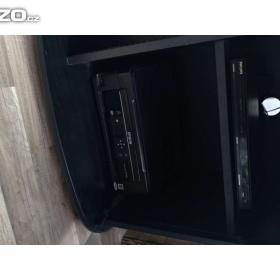 Foto inzerátu Černobílá starší obývací stěna + černý Tv stolek