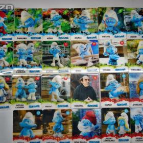 Foto inzerátu 3D kartičky Šmoulové