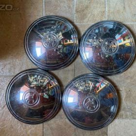 Poklice Škoda chromované - pěkné / 17283427