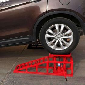 Fotka k inzerátu Servisní hydraulické nájezdové rampy / pneu až 265mm/2000Kg / 19459885