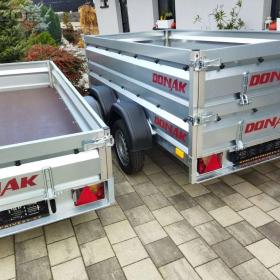Foto inzerátu VÝPRODEJ,DOVEZEME, Přívěs S NÁSTAVBOU, DVOUOSÝ, JEDNOOSÝ 270X130, 240X130CM. 130KM