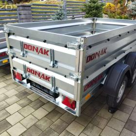 Foto inzerátu VÝPRODEJ,DOVEZEME, Přívěs S NÁSTAVBOU, DVOUOSÝ, JEDNOOSÝ 270X130, 240X130CM. 130KM