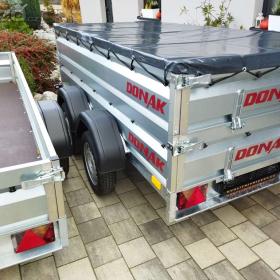 Foto inzerátu VÝPRODEJ,DOVEZEME, Přívěs S NÁSTAVBOU, DVOUOSÝ, JEDNOOSÝ 270X130, 240X130CM. 130KM