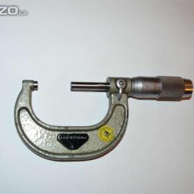 Fotka k inzerátu MIKROMETR 25- 50 mm PROFI, šikovný malý, 100%, KALIBROVANÝ / 15824767