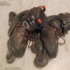 Foto inzerátu Dětské kolečkové brusle OXELO Fit3