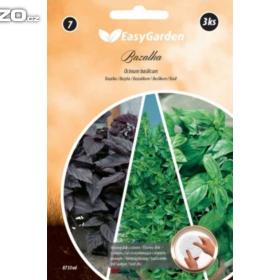 Bazalka červená, zelená, trpasličí 3ks (výsevný disk) www. rostliny- prozdravi. cz / 17431283