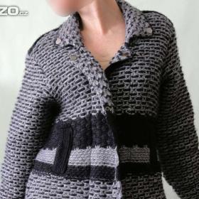 Foto inzerátu Kabátový svetr na zip Mikaella Ess vel.40