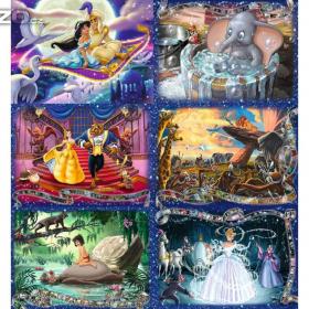 Fotka k inzerátu Puzzle Ravensburger Disney kolekce 1000 dílků -  6 druhů , nové / 17462310