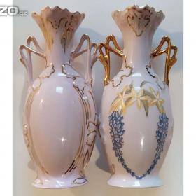 Zlacený, růžový porcelán Haas & Cžjžek / 17473467