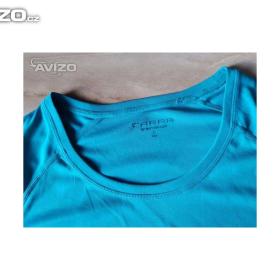 Fotka k inzerátu Nové dámské tyrkysové fitness funkční tričko -  vel. L / 17489426
